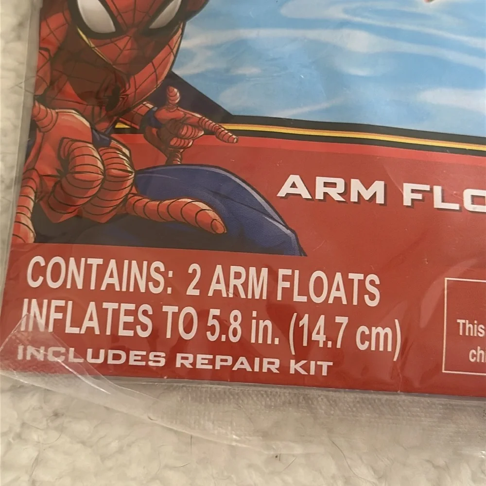 Spiderman Swim Goggles and Arm Floats‎ Floaties Swimming Fun Marvel Ultimate